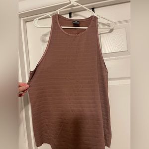 Pink/red work out tank top